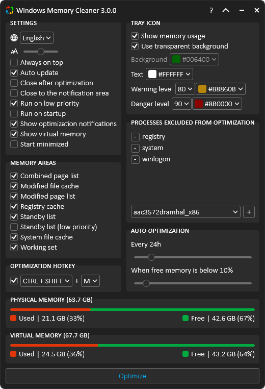 App Main Window